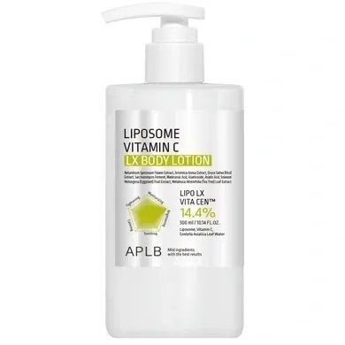 Лосьйон для тіла з ліпосомальним вітаміном C APLB Liposome Vitamin C LX Body Lotion, 300 мл krk_2552726543 фото