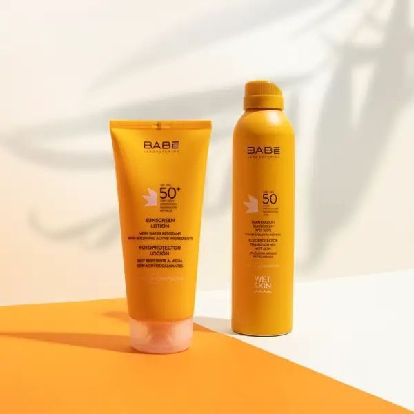 Сонцезахисний лосьйон з дуже високим ступенем захисту SPF 50+ і заспокійливими активними компонентами 200 мл babel_466865 фото