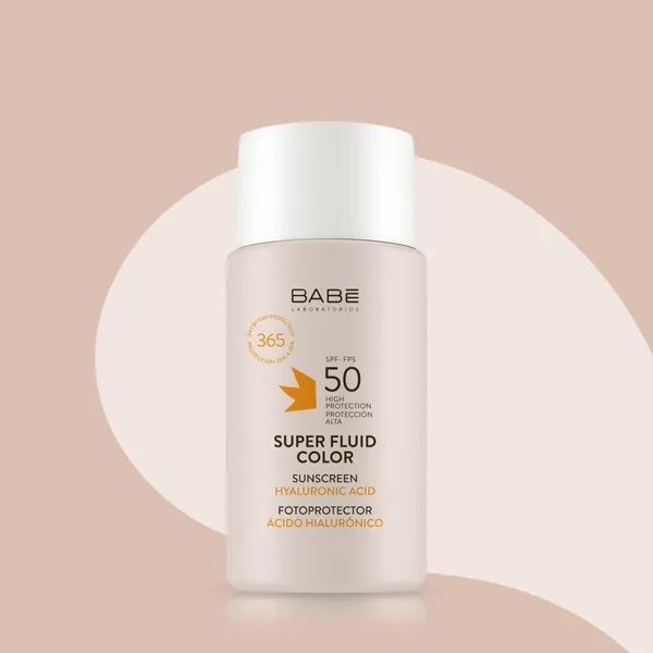 Cонцезахисний супер флюїд ВВ з тонуючим ефектом SPF 50 для всіх типів шкіри, 50 мл babel_742286 фото