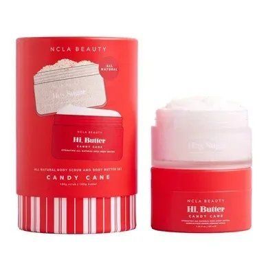 Подарунковий набір для догляду за тілом &laquo;Карамельна цукерка&raquo; NCLA Beauty Candy Cane Body Care Gift Set, 2 в 1 krk_1743299002 фото
