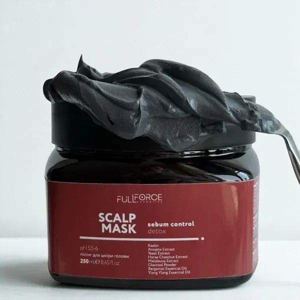 Маска-глина для жирного типу шкіри голови SCALP MASK SEBUM CONTROL DETOX fullFor_980986 фото