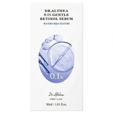 Делікатна сироватка з 0,1% ретинолу Dr.Althea 0.1% Gentle Retinol Serum, 30 мл krk_2174748374 фото