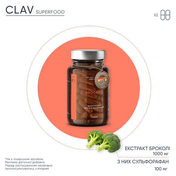 Brokkoli ExtraktЕкстракт броколі, 10% сульфорафану totis_0446070822 фото
