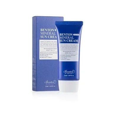 Сонцезахисний крем на мінеральній основі Benton Skin Fit Mineral Sun Cream SPF50+/PA++++ krk_4178902286 фото
