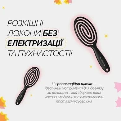 Багатофункціональна щітка з подвійною антистатичною щетиною та ергономічним дизайном Dr.Ceuracle Multi Effect Hair Brush krk_2782161569 фото