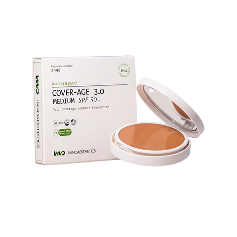 EPIGEN COVERAGE 3.0 MEDIUM SPF 50+Крем-пудра SPF 50+ та HEVL із середнім тоном totis_1383188722 фото