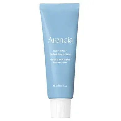 Сонцезахисна сироватка з пептидами та гіалуроновою кислотою Arencia Deep Water Surge Sun Serum SPF50+ PA++++, 50 мл krk_0136255320 фото