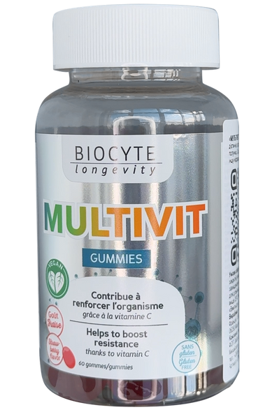 Multivit Gummies9 вітамінів та 1 мінерал. Жувальні цукерки totis_145184_1 фото