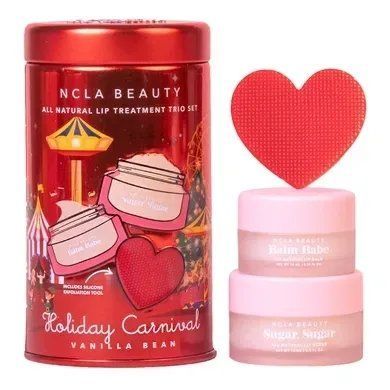 Подарунковий набір для догляду за губами &laquo;Ваніль&raquo; NCLA Beauty Holiday Carnival (Vanilla Bean) Lip Care Set, 3 в 1 krk_4036833236 фото