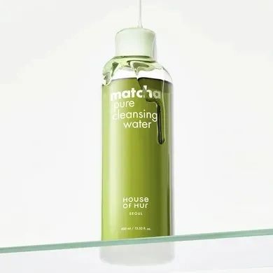 Міцелярна вода для зняття макіяжу з матча House of Hur Matcha Pure Cleansing Water, 400 мл krk_0382889794 фото