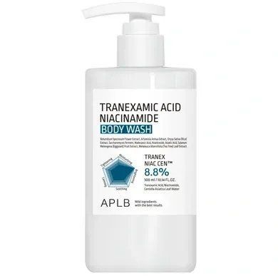 Гель для душу з транексамовою кислотою та ніацинамідом APLB Tranexamic Acid Niacinamide Body Wash, 300 мл krk_1663006600 фото